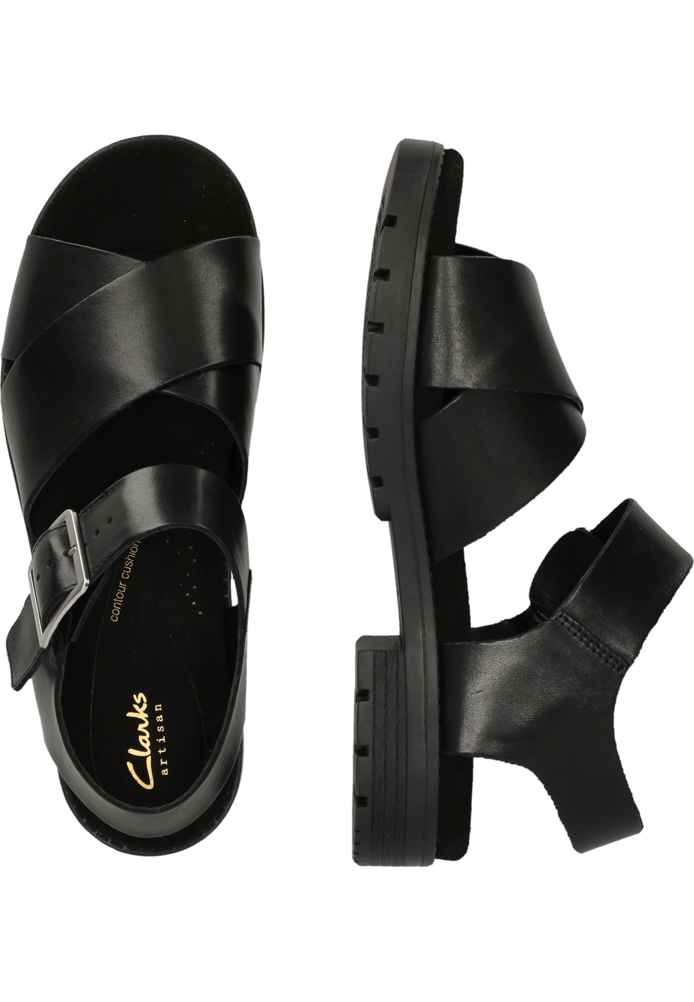 CLARKS Strap sandal 'Orinoco' in Black
