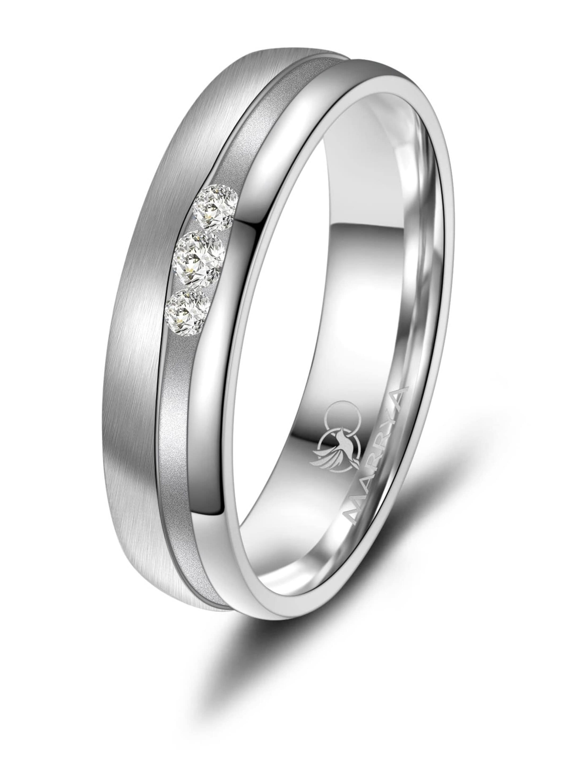 MARRYA - Anillo 'MARRYA SI-18 Ehering aus Silber' en plata: frente