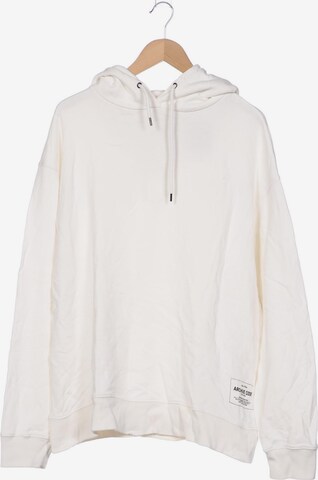 Marc O'Polo Sweatshirt & Zip-Up Hoodie in XL in White: front