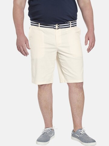 Charles Colby Loosefit Shorts 'Baron Trent' in Beige: predná strana