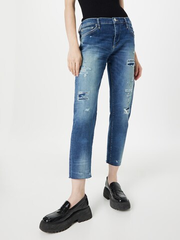 True Religion Regular Jeans 'LIV' in Blauw: voorkant