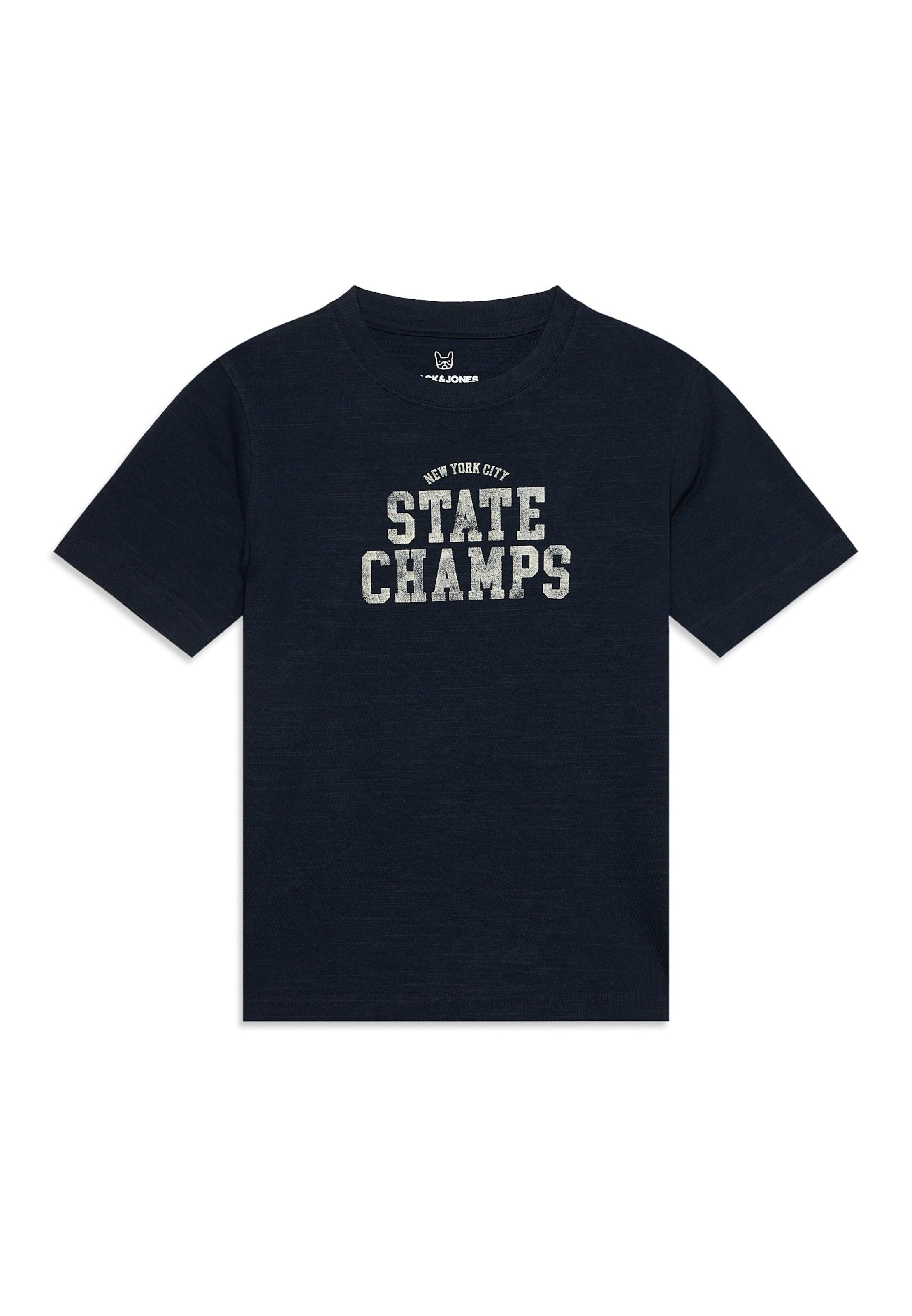 T-Shirt 'JPRBLUJACOB' Jack & Jones Junior en bleu : devant