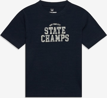 T-Shirt 'JPRBLUJACOB' Jack & Jones Junior en bleu : devant