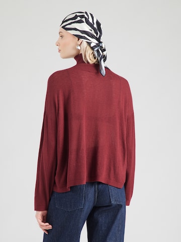 Pull-over oversize 'TOIMA' AMERICAN VINTAGE en rouge