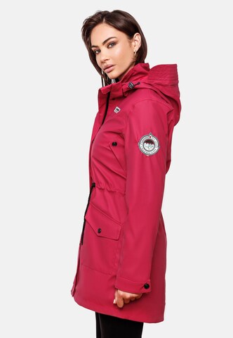 Manteau mi-saison 'Deike' NAVAHOO en rouge