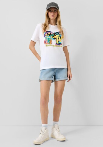QS Shirt in Wit