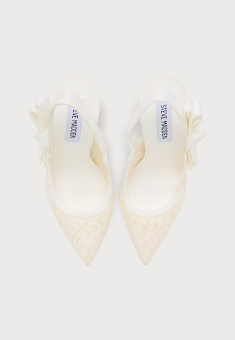 STEVE MADDEN Slingpumps 'Brylie' i hvid