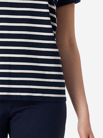 SCHIESSER Pajama 'Casual Essentials' in Blue