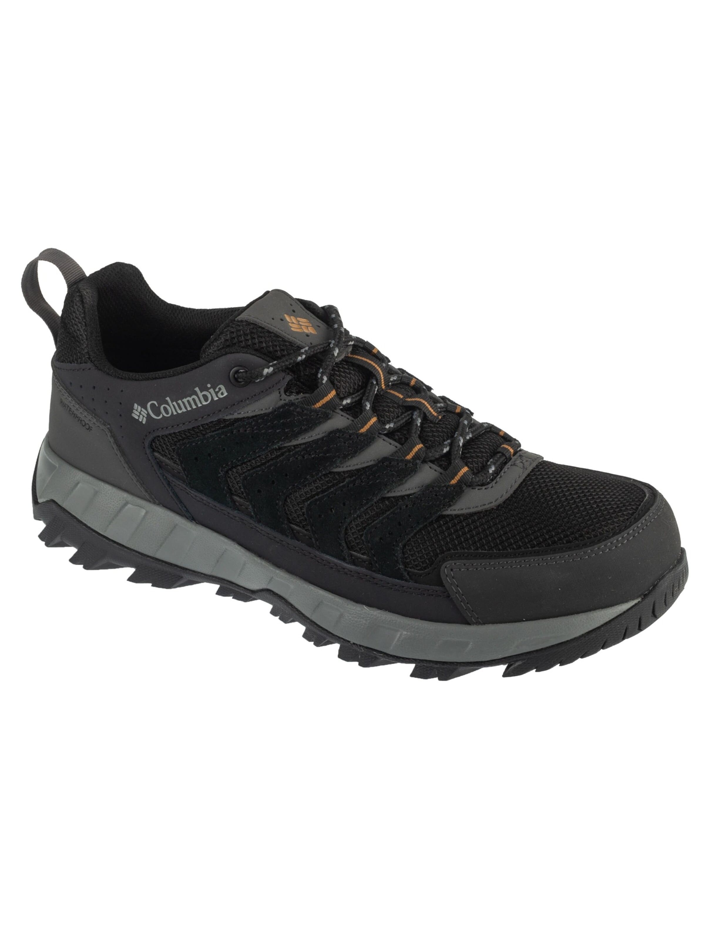 Chaussure basse 'Columbia Strata Trail Mid WP' COLUMBIA en noir : devant