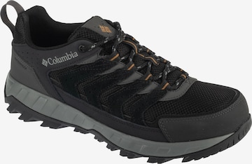 COLUMBIA Lage schoen 'Columbia Strata Trail Mid WP' in Zwart: voorkant