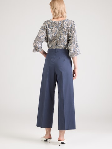 Wide Leg Pantalon à pince 'BELLICO' Weekend Max Mara en bleu
