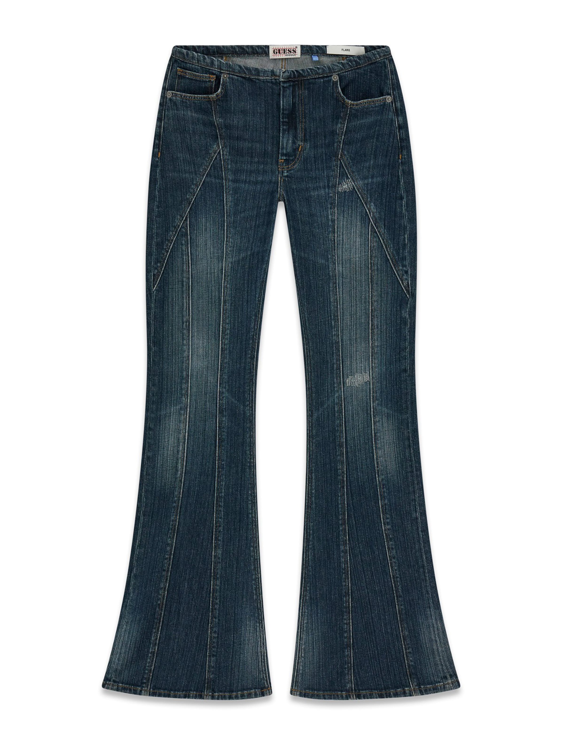 GUESS Originals Flared Jeans in Blue: front
