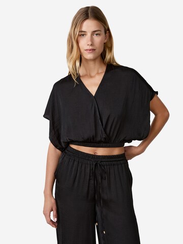 ETAM Pajama Shirt in Black: front