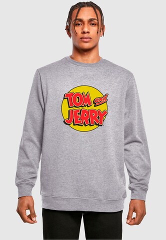ABSOLUTE CULT Sweatshirt 'Tom and Jerry' in Grey: front