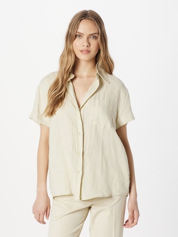 Sisley - Blusa em bege: frente