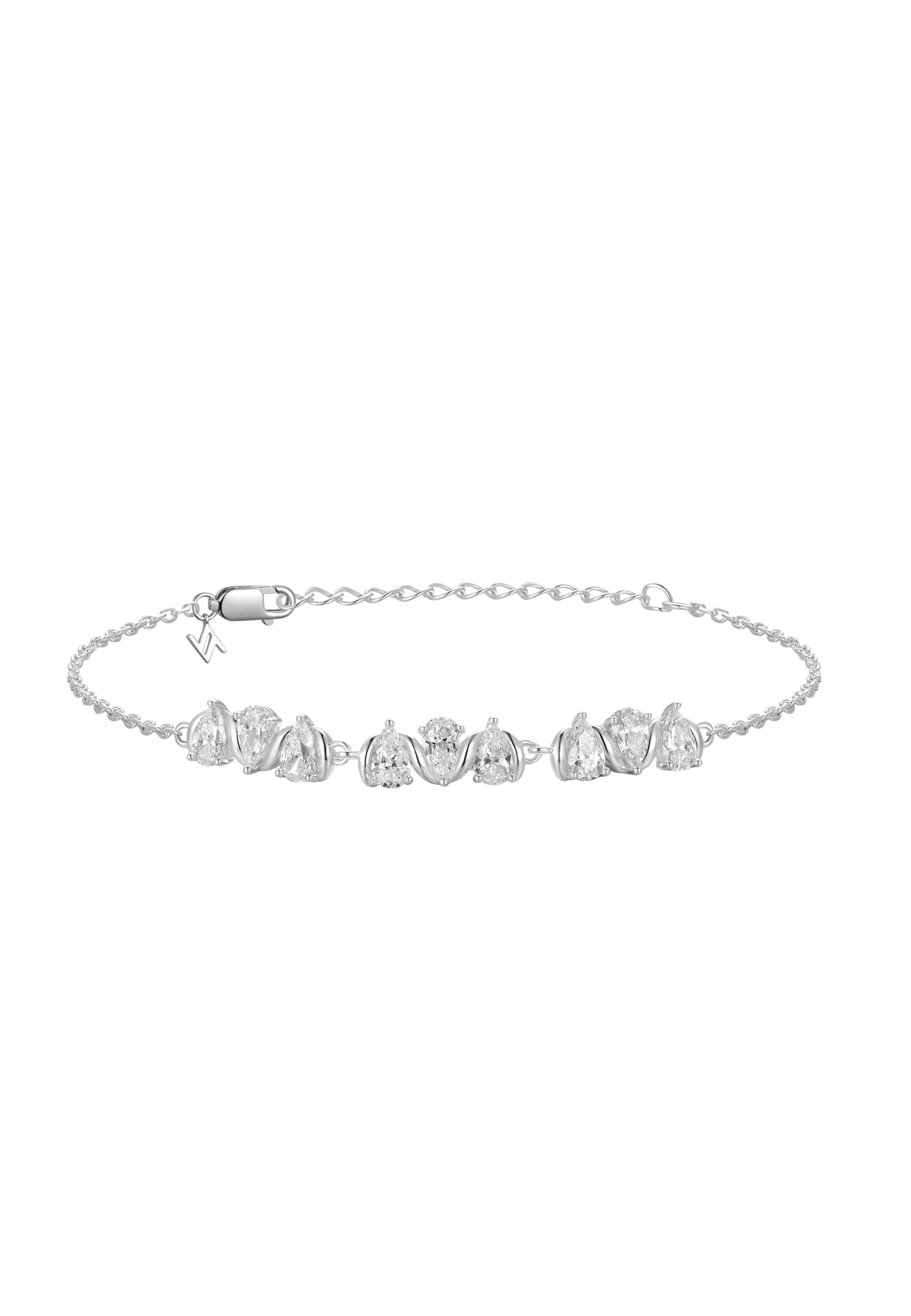 Nana Kay Bracelet 'Sparkly Couture' in Silver: front