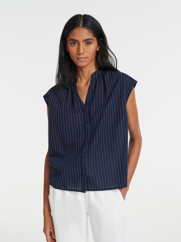 OPUS Blouse 'Fisole' in Blue: front
