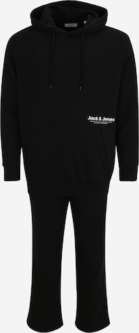 juoda Jack & Jones Plus Treningas 'JJVESTERBRO': priekis