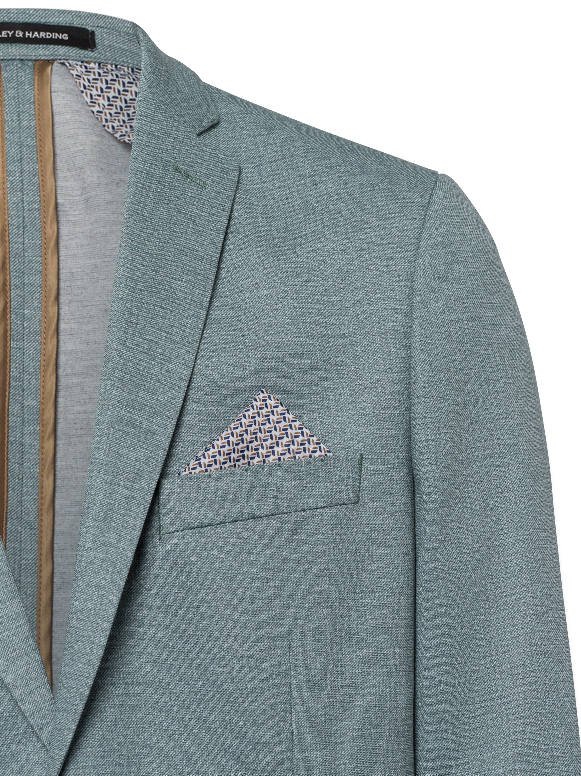 Finshley & Harding Regular fit Colbert in Groen