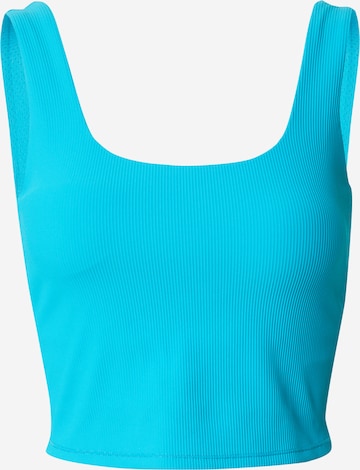 SKECHERS Bustier Sport bh 'GO FLEX' in Blauw: voorkant