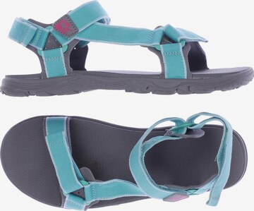 JACK WOLFSKIN Sandalen 40 in Grün: predná strana