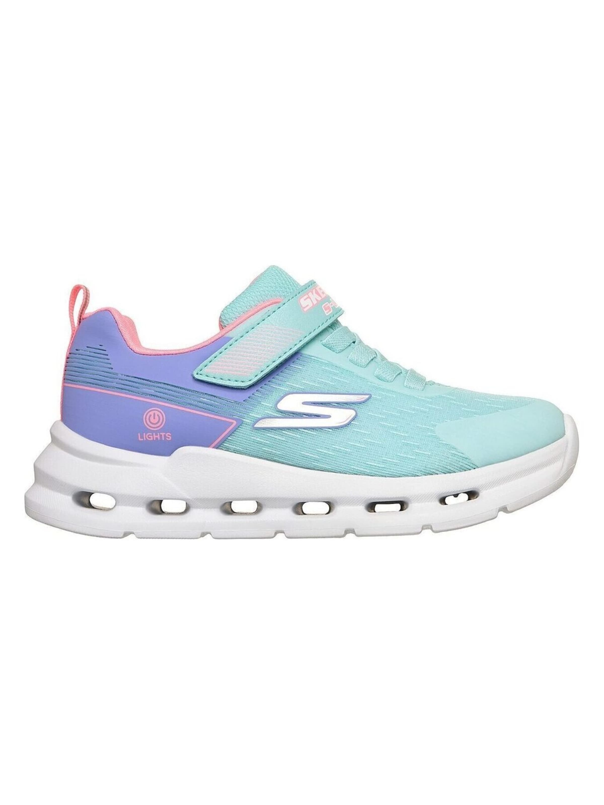 SKECHERS - Calzado deportivo 'Glide-step Lights' en azul