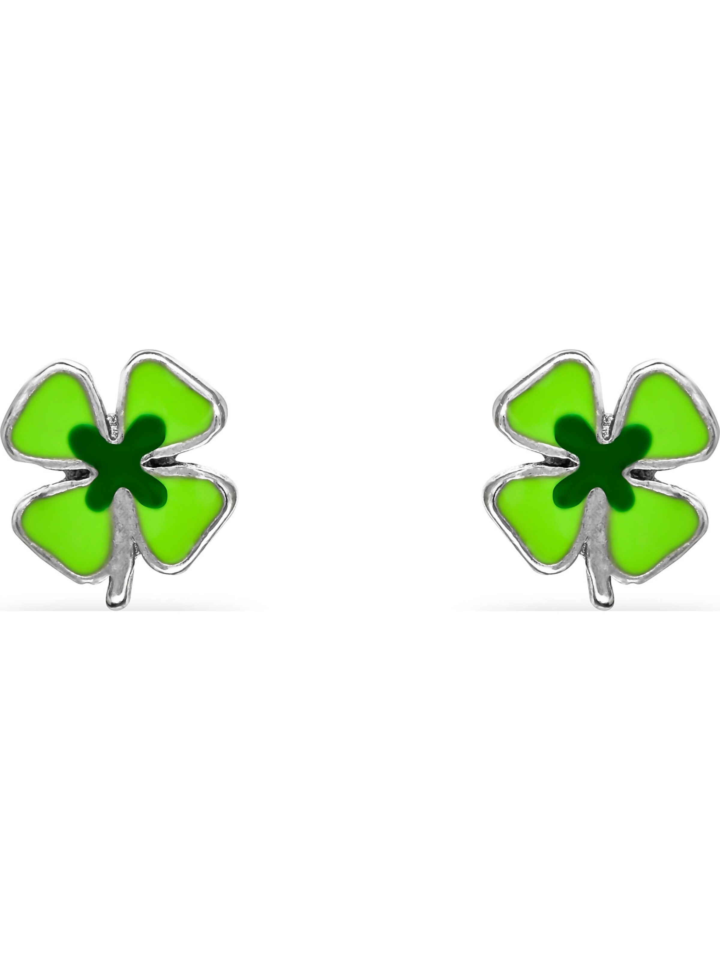 FAVS Earrings in Silver: front