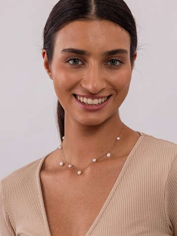 PURELEI Necklace 'Pearl Drop' in Gold: front
