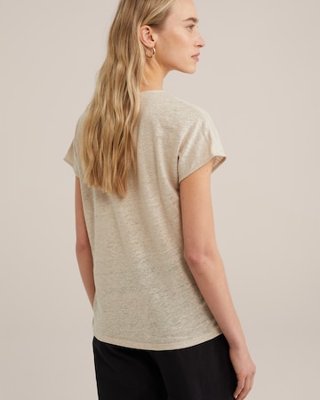 T-shirt WE Fashion en beige