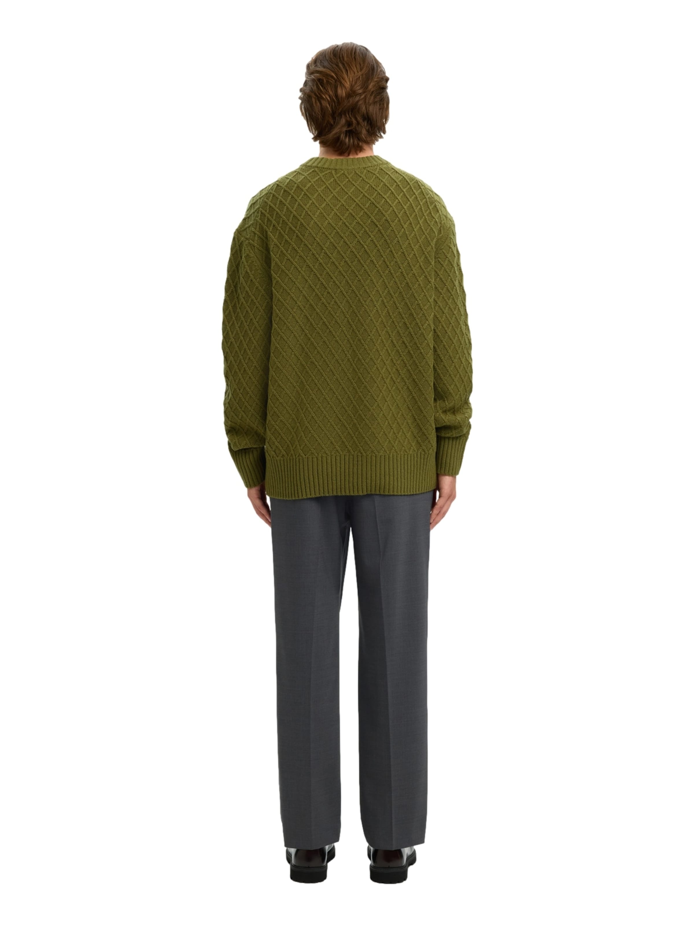 SELECTED Sweater in Green