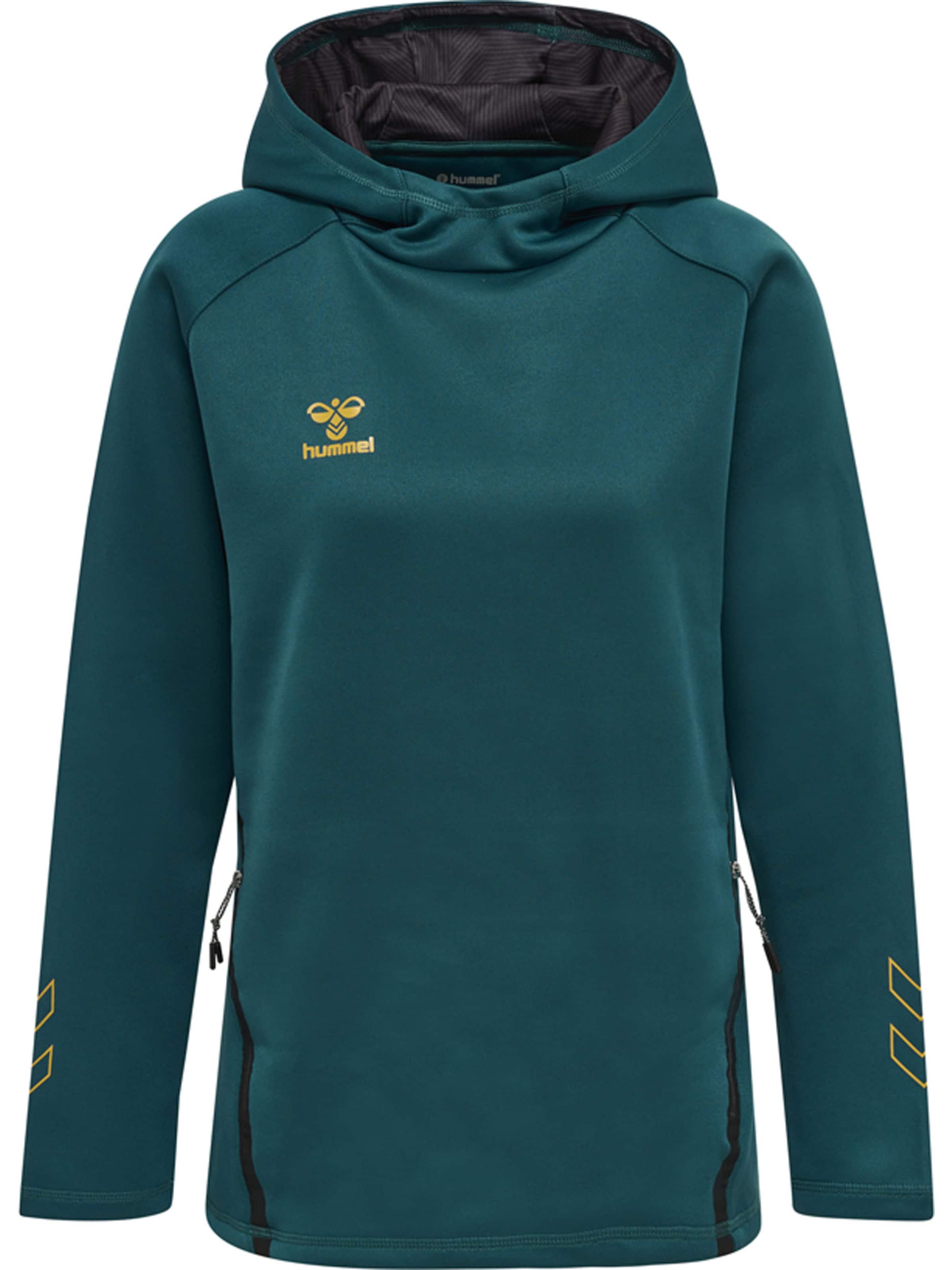 Hummel Sportsweatshirt 'Cima' in Blau: Vorderseite