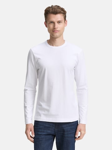 TOM TAILOR Shirt in Weiß: Vorderseite