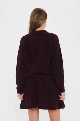 SAINT TROPEZ Sweater 'SZ Gela' in Red