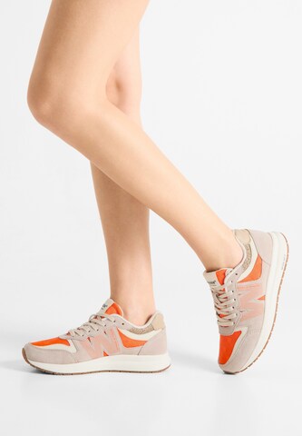 Baskets basses 'Rigmor Heritage' WODEN en gris : devant