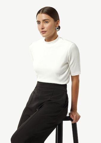 COMMA T-Shirt in Weiß