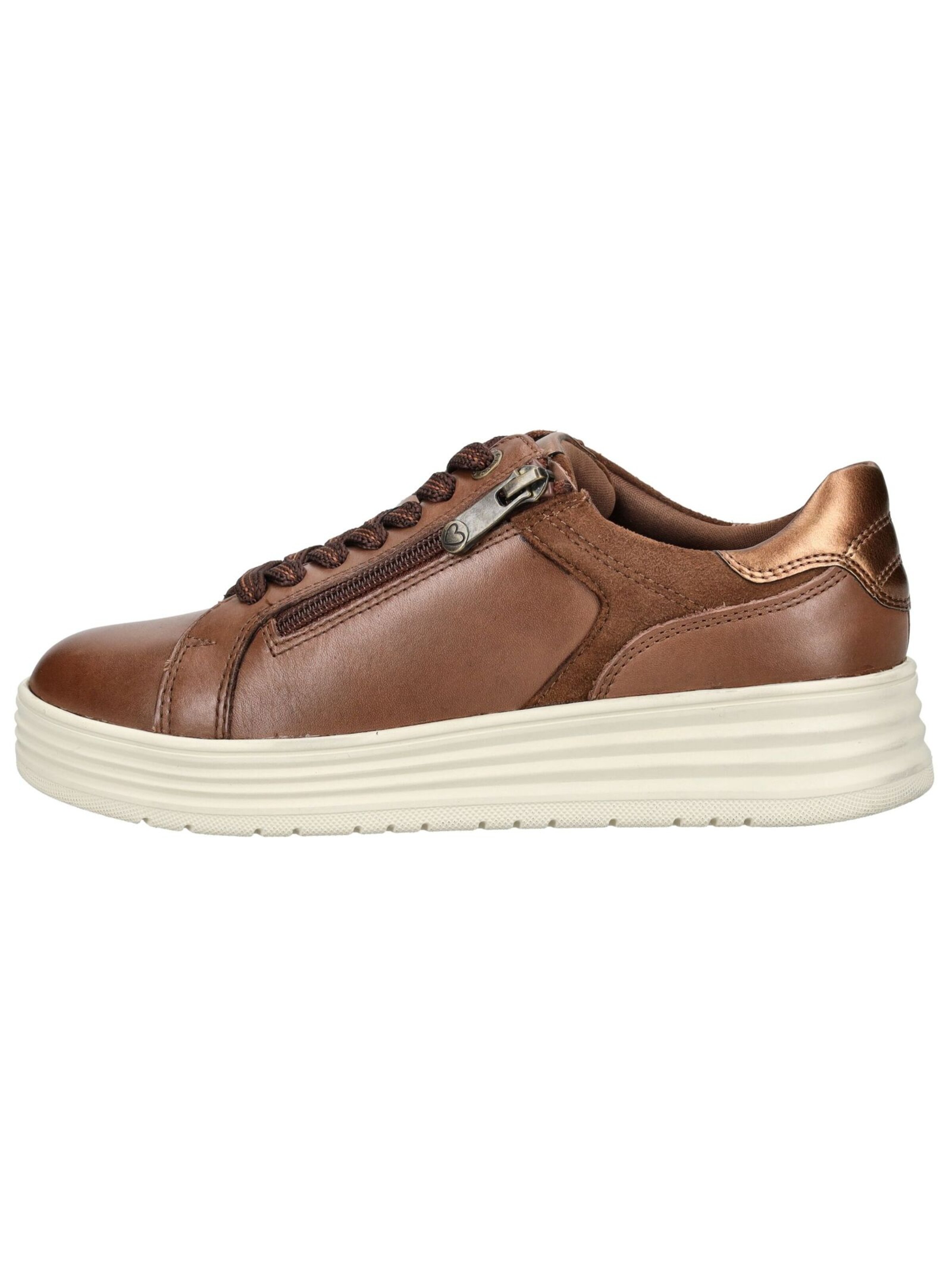 MARCO TOZZI Athletic lace-up shoe in Brown
