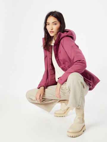 JACK WOLFSKIN Outdoor Jacket 'Troposphere' in Purple