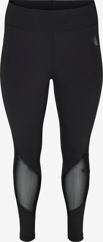 Active by Zizzi Hose 'ATEXT' in Black: front
