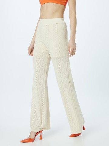 Pepe Jeans Loose fit Pants 'FAYE' in Yellow: front
