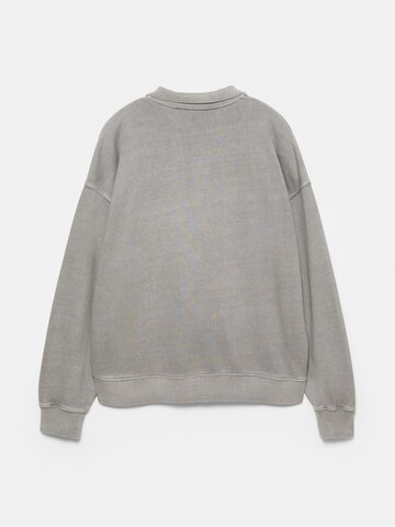 Sweat-shirt Pull&Bear en gris