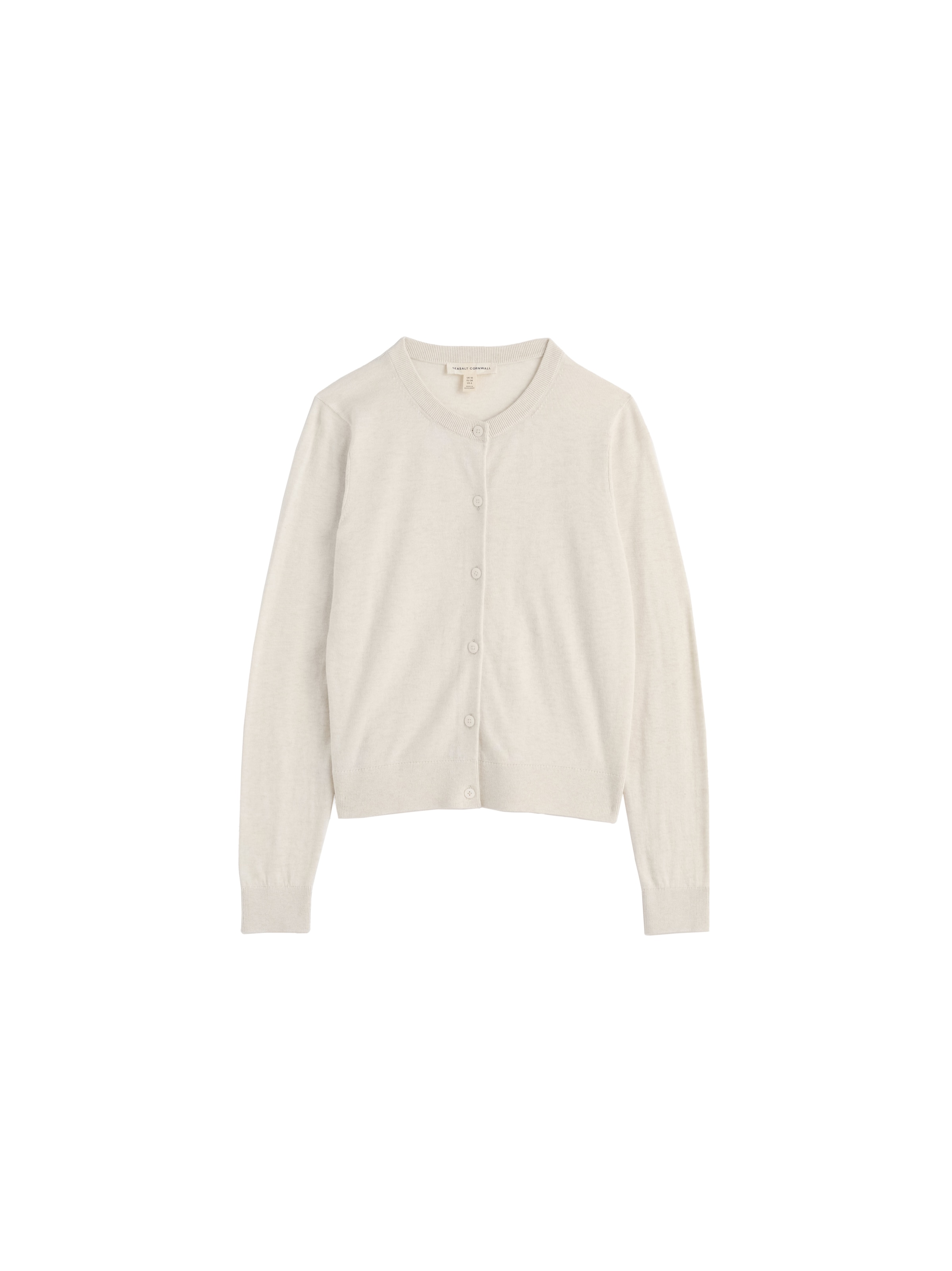 Cardigan 'Dancing Light' Seasalt Cornwall en beige : devant
