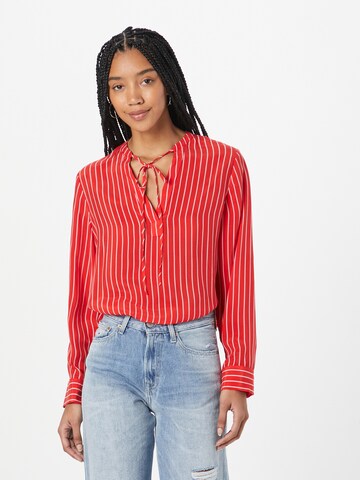 TOMMY HILFIGER Bluse in Rot: Vorderseite