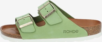 ROHDE Mules '5650﻿' in Green