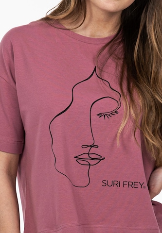 Suri Frey Shirt ' Freyday ' in Pink