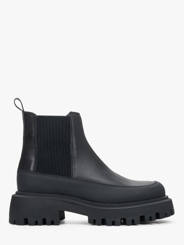 Estro Booties '09-2511' in Black: front