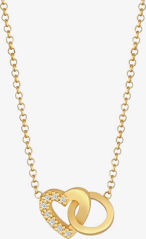 Elli DIAMONDS Necklace in Gold: front