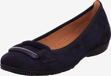 GABOR Ballerinas in Schwarz: Vorderseite