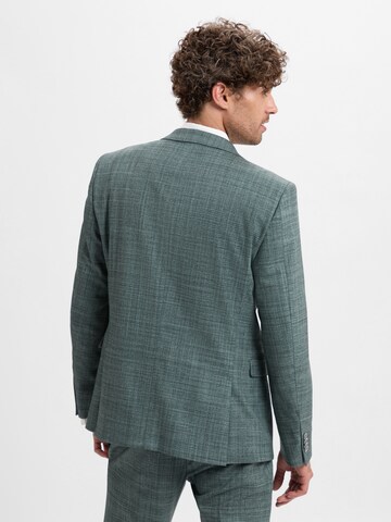 Coupe regular Veste de costume Finshley & Harding en gris