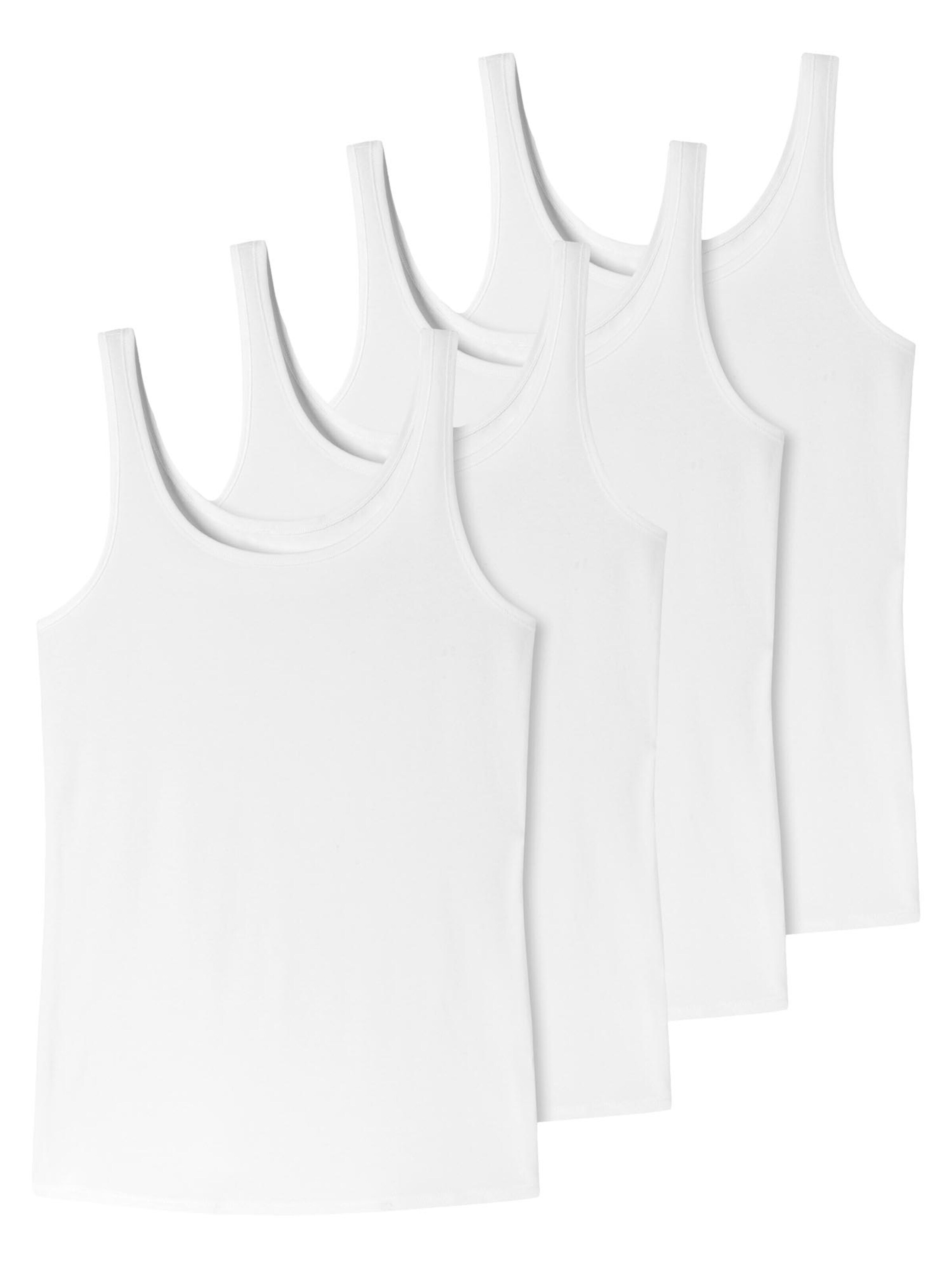 uncover by SCHIESSER Undershirt 'Cotton' in White: front