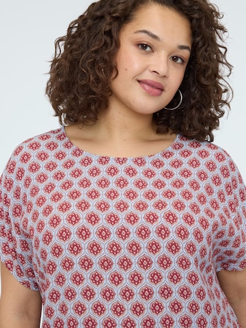 Chemisier Fiorella Rubino en rouge